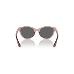 Óculos De Sol Para Crianças Emporio Armani Feminino 0ek4003 Shiny Pink Dark Grey